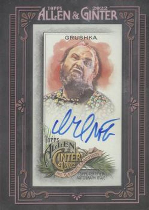 2022 Topps Allen & Ginter #MA-IG Framed Mini Autographs - Black Frame /25