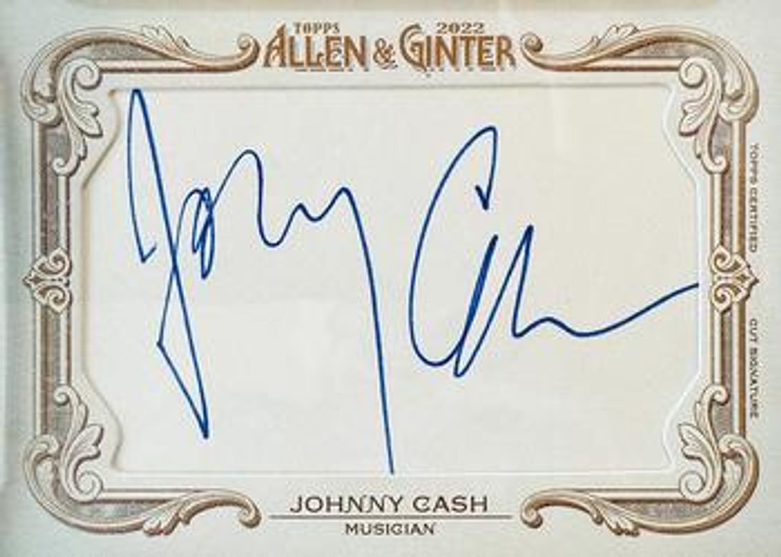 2022 Topps Allen & Ginter #CS-JC Cut Signatures /1