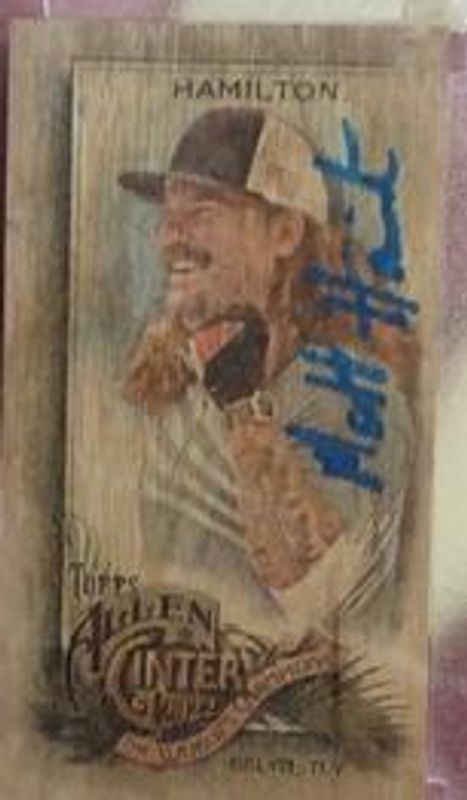 2022 Topps Allen & Ginter #297 Mini - Wood /1