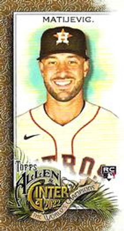 2022 Topps Allen & Ginter #176 Mini - Gold Border