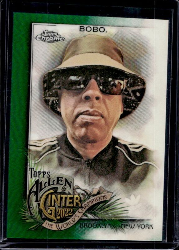2022 Topps Allen & Ginter Chrome #271 Green Refractor /99