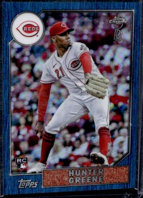2022 Topps Chrome Ben Baller Edition #87BC-21 1987 Topps Baseball - Blue /75