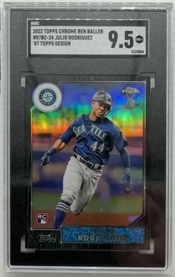 2022 Topps Chrome Ben Baller Edition #87BC-24 1987 Topps Baseball