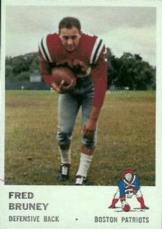 Fred Bruney 1961 Fleer #183 Base RAW