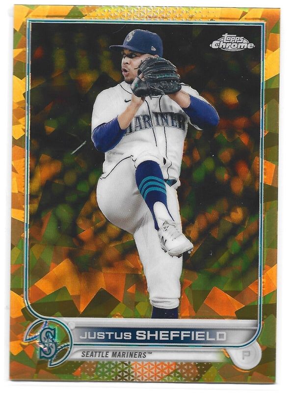 2022 Topps Chrome Sapphire Edition #587 Gold /50