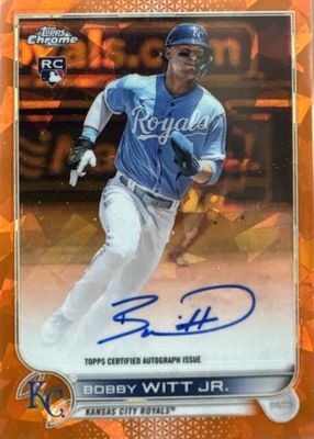 2022 Topps Chrome Update Sapphire Edition #RA-BW Chrome Rookie Autographs - Orange /25