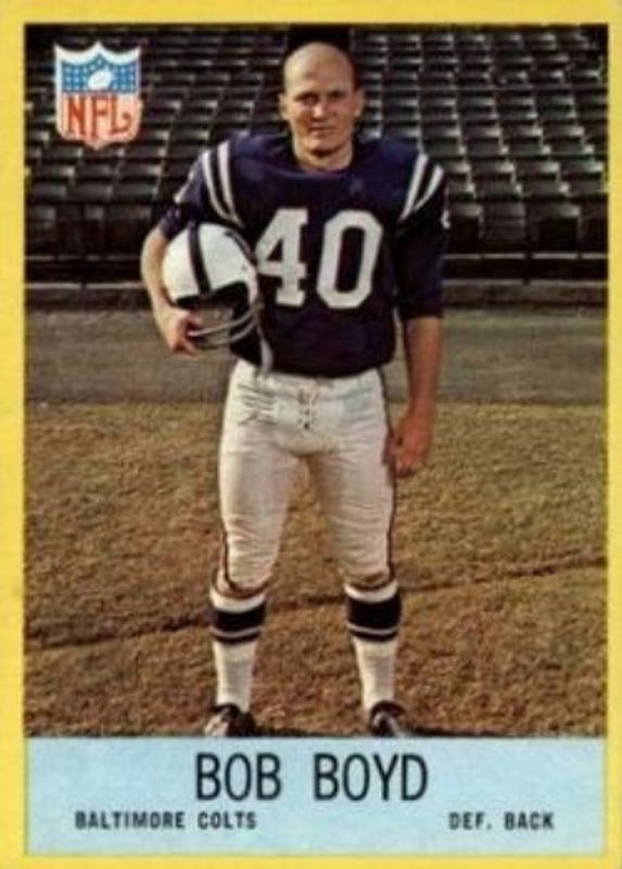 Bob Boyd 1967 Philadelphia #15 Base RAW