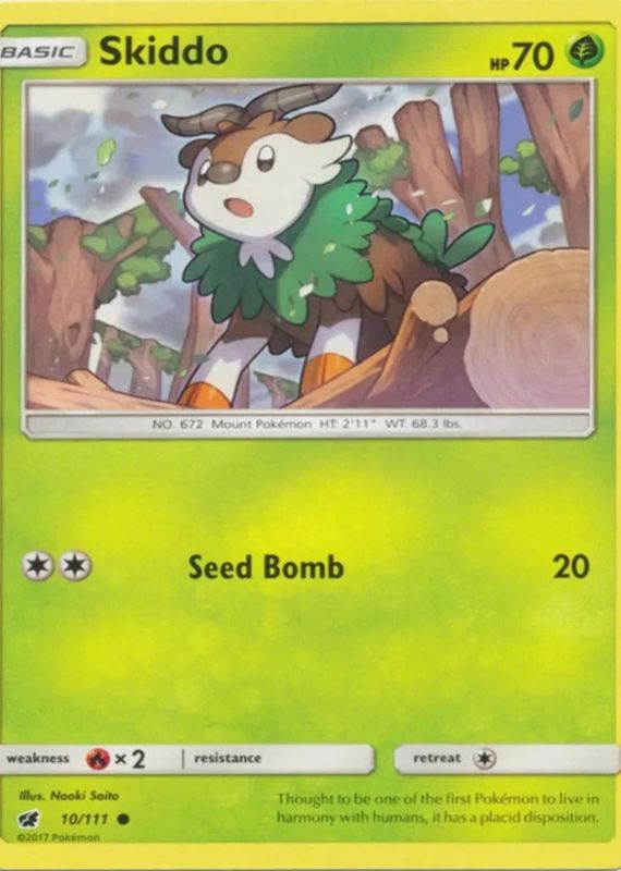 2017 Sun & Moon: Crimson Invasion #010/111 Base