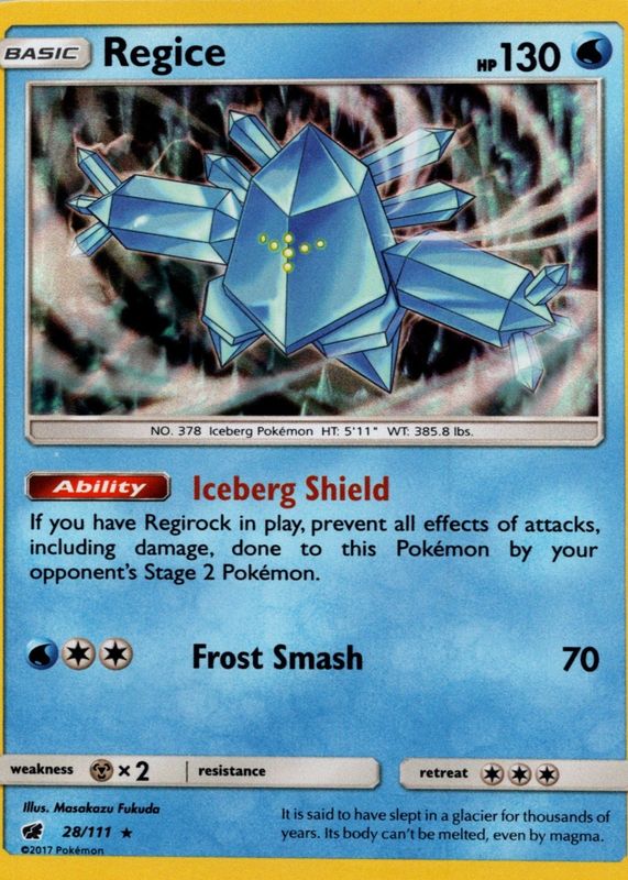 2017 Sun & Moon: Crimson Invasion #028/111 Holo