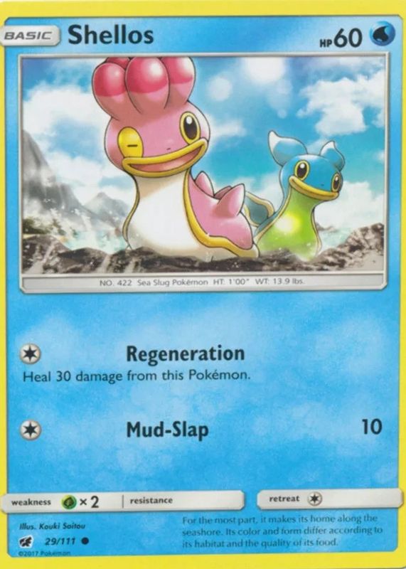 2017 Sun & Moon: Crimson Invasion #029/111 Base