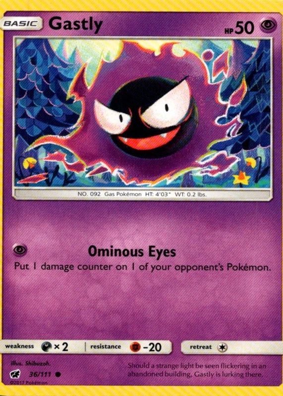 2017 Sun & Moon: Crimson Invasion #036/111 Base