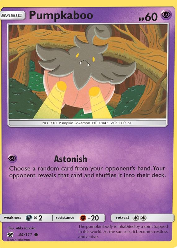 2017 Sun & Moon: Crimson Invasion #044/111 Base