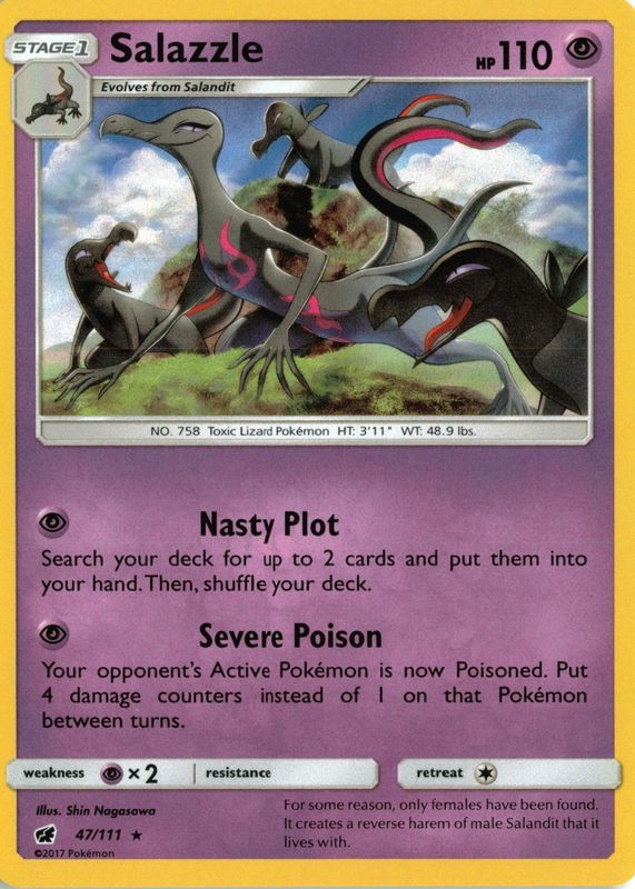 2017 Sun & Moon: Crimson Invasion #047/111 Holo