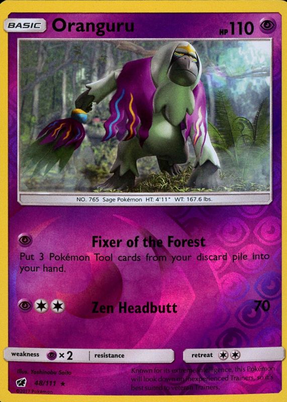 2017 Sun & Moon: Crimson Invasion #048/111 Reverse Holo