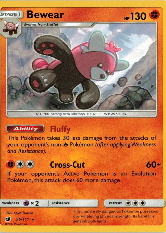 2017 Sun & Moon: Crimson Invasion #056/111 Holo
