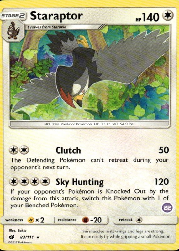 2017 Sun & Moon: Crimson Invasion #083/111 Base