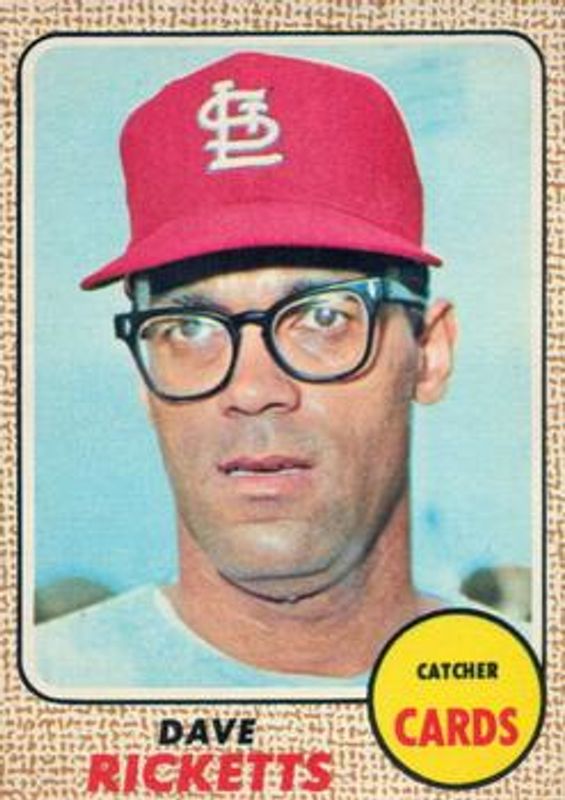 Dave Ricketts 1968 O-Pee-Chee #46 Base RAW