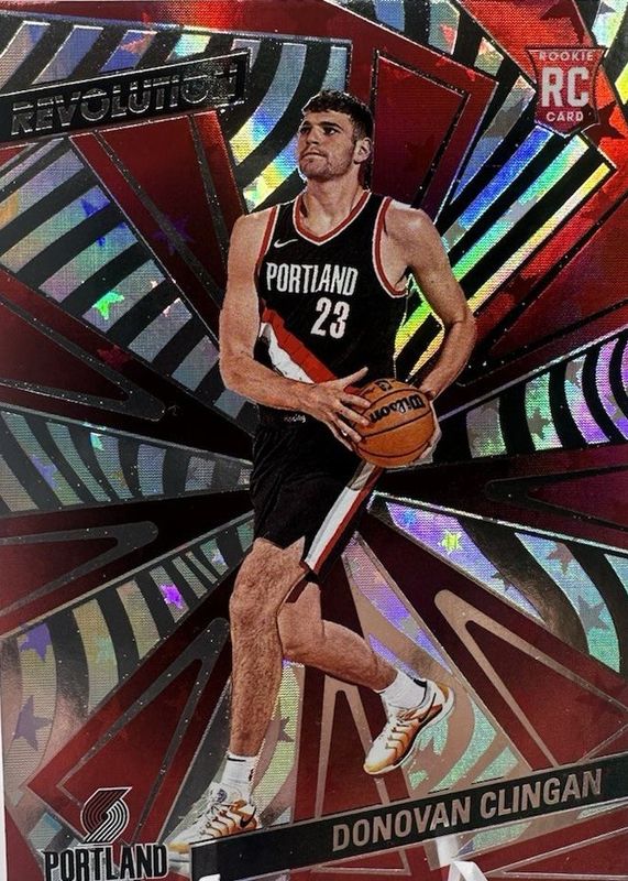 Donovan Clingan 2024 Revolution #108 Astro Rookie RAW
