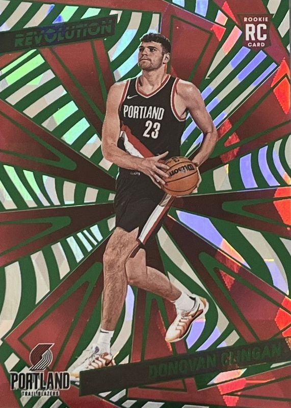 Donovan Clingan 2024 Revolution #108 Cubic /50 Rookie RAW