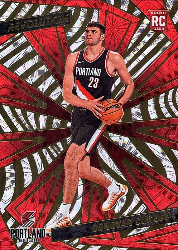 Donovan Clingan 2024 Revolution #108 Fireworks /149 Rookie RAW