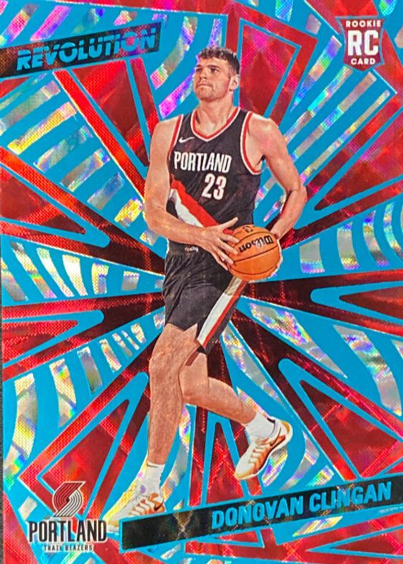 Donovan Clingan 2024 Revolution #108 Future Frame /60 Rookie RAW