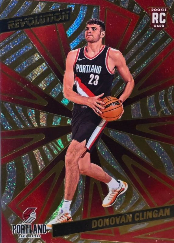 Donovan Clingan 2024 Revolution #108 Neutron /125 Rookie RAW