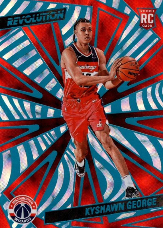 Kyshawn George 2024 Revolution #119 Future Frame /60 Rookie RAW