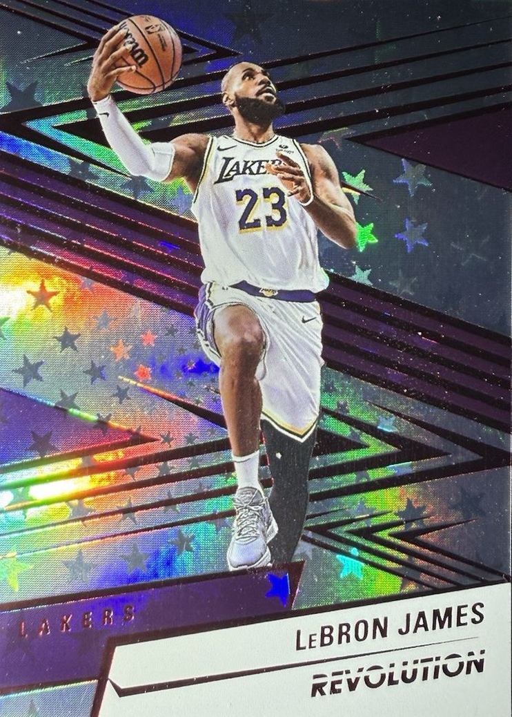 LeBron James 2024 Revolution #31 Red Astro /299 Price Guide