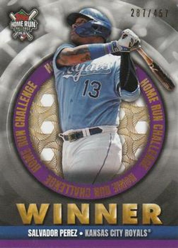 2022 Topps #HRCW-15 Home Run Challenge Winners August /32