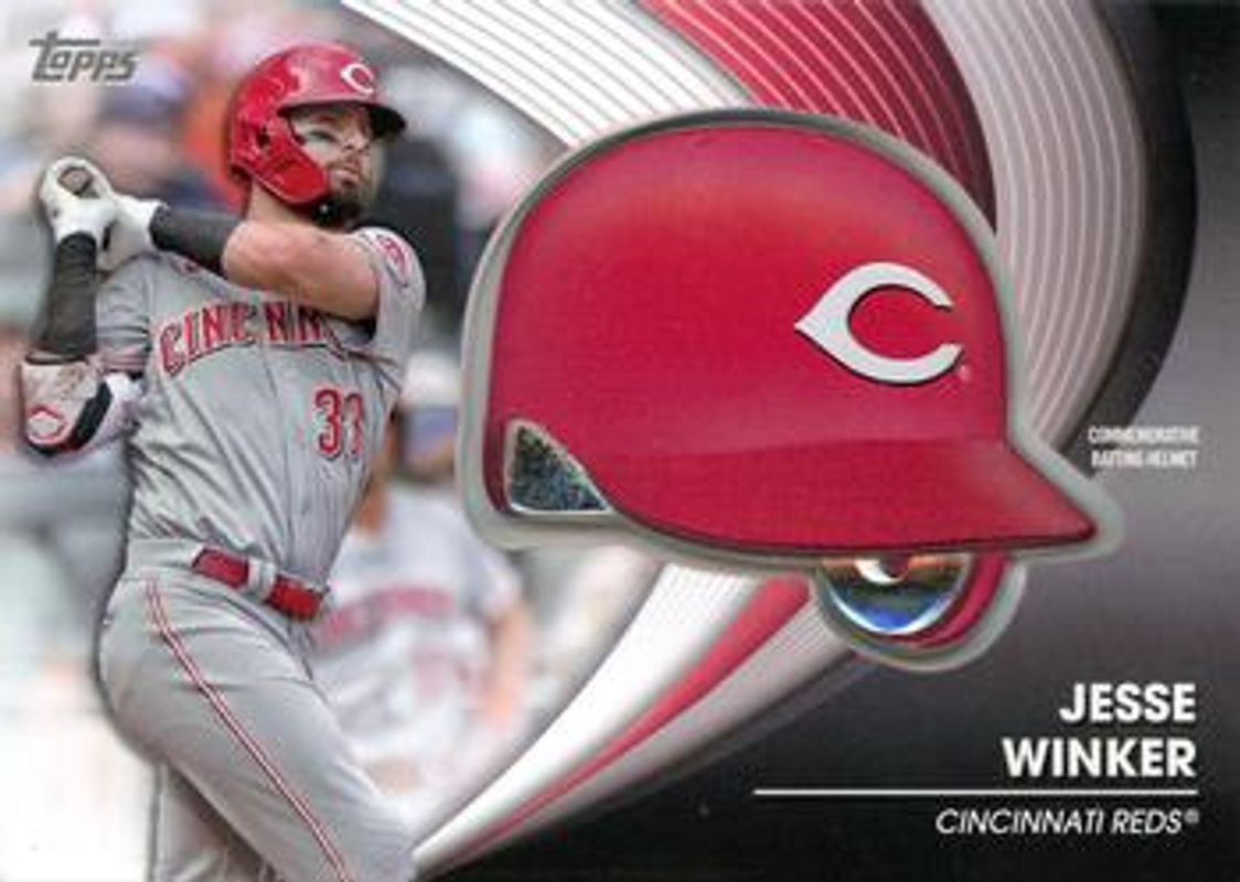 2022 Topps #BH-JW Batting Helmet Commemorative Relic
