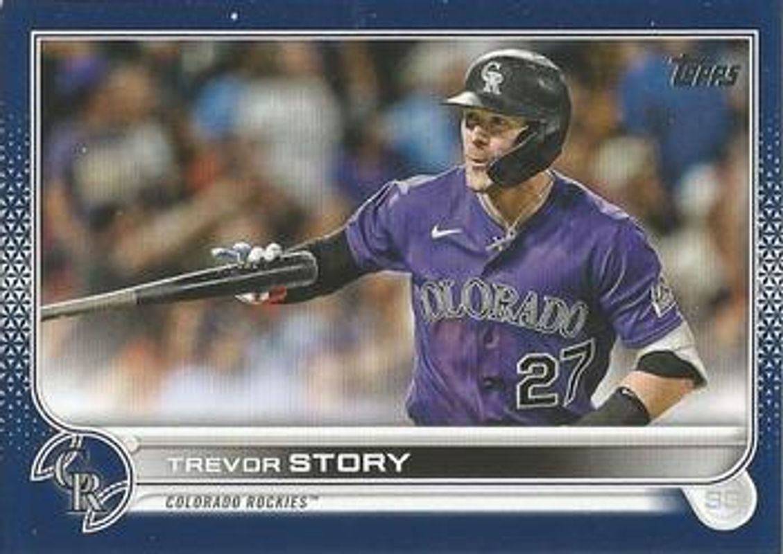 2022 Topps #260 Royal Blue