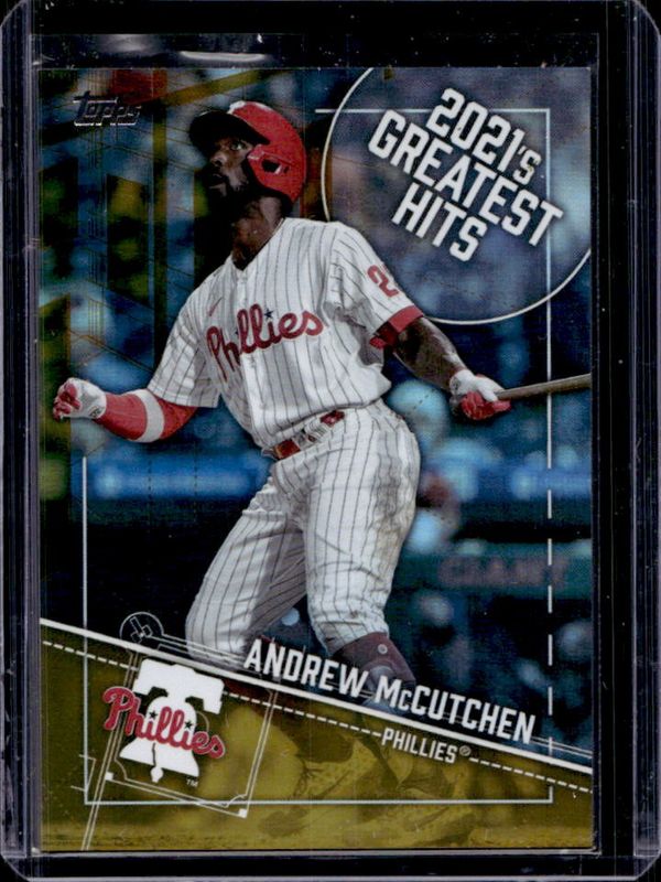 2022 Topps #21GH-12 2021’s Greatest Hits - Gold /75