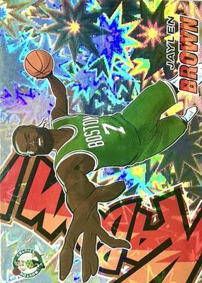 Jaylen Brown 2023 Mosaic #182 Gold Glitter /5 Price Guide