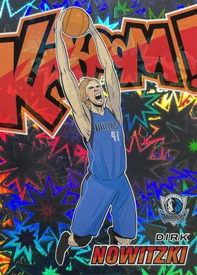 Dirk Nowitzki 2023 Mosaic #298 NBA Greats - White Sparkle