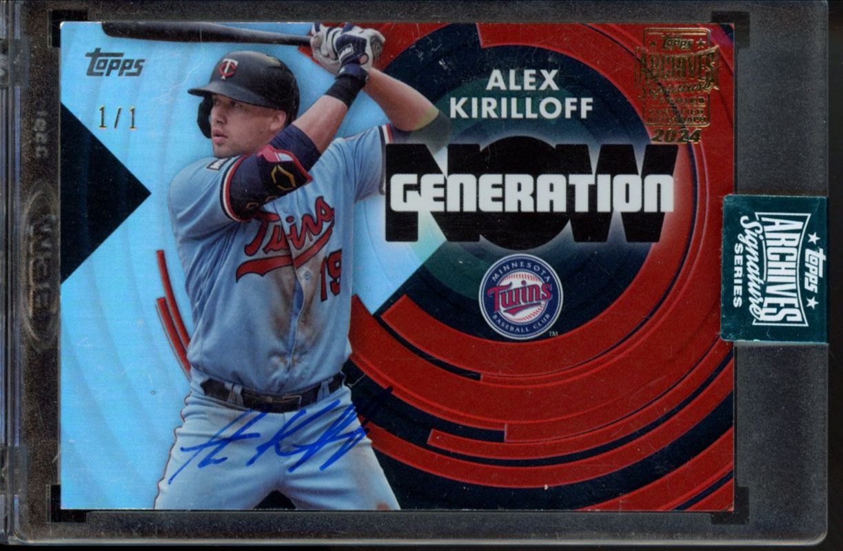 2022 Topps #GN-20 Generation Now Autographs /10