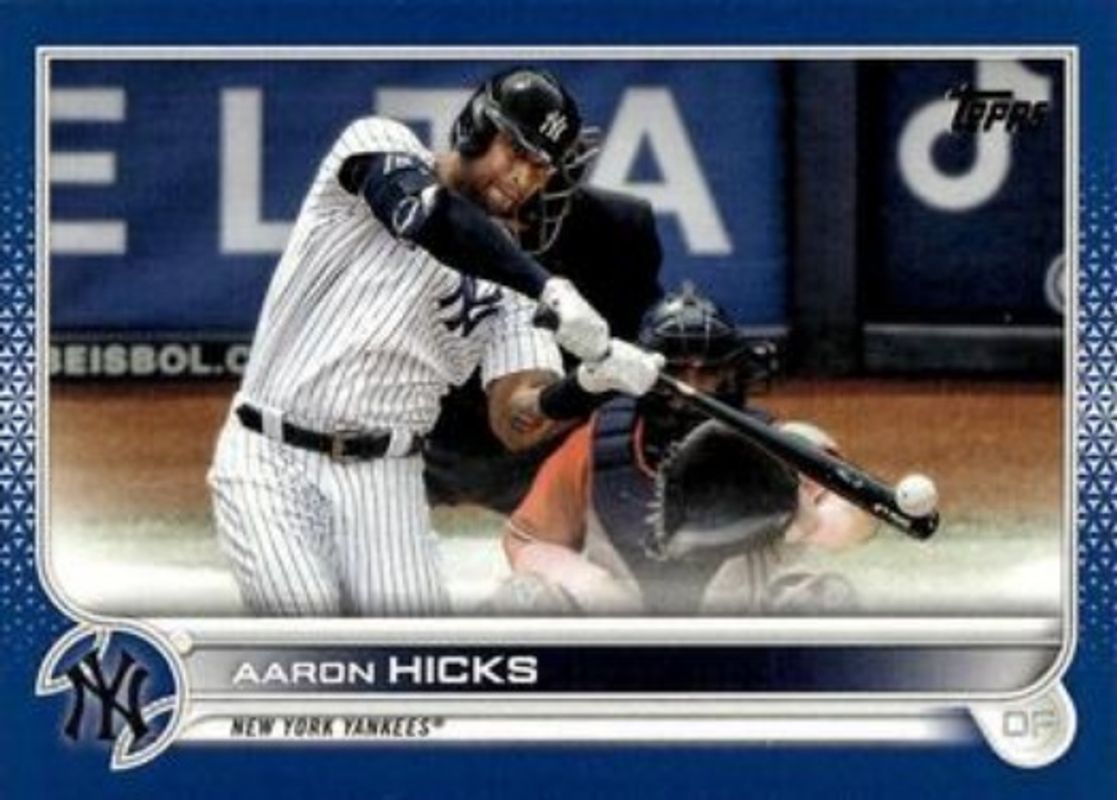 2022 Topps #497 Royal Blue