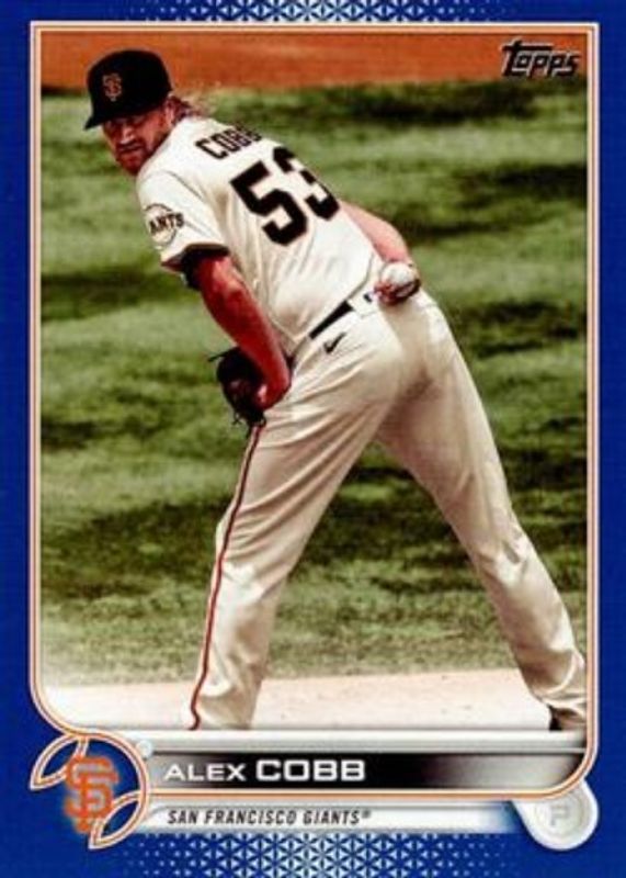 2022 Topps #359 Royal Blue
