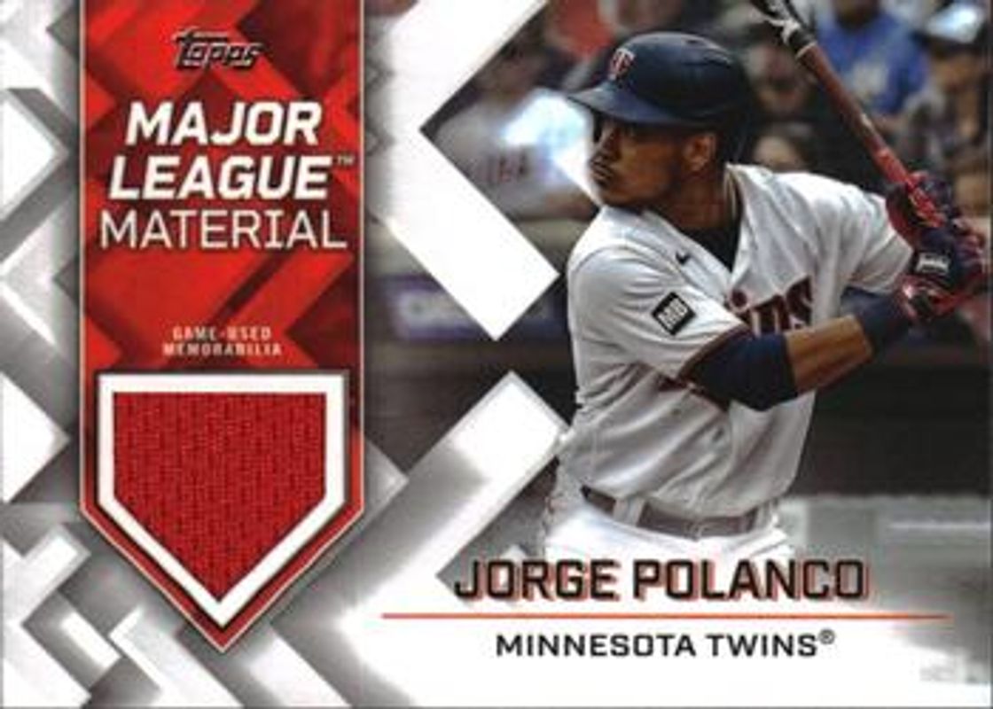 2022 Topps #MLM-JP Major League Material Relics - Series Two
