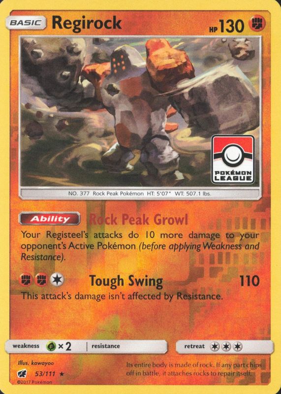 2017 Sun & Moon: Crimson Invasion #053/111 Promo (League Play)