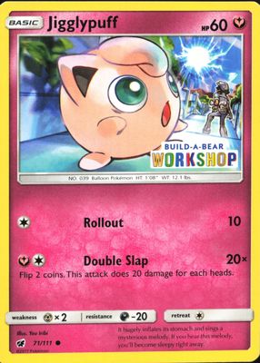 2017 Sun & Moon: Crimson Invasion #071/111 Promo (Build-A-Bear Workshop)