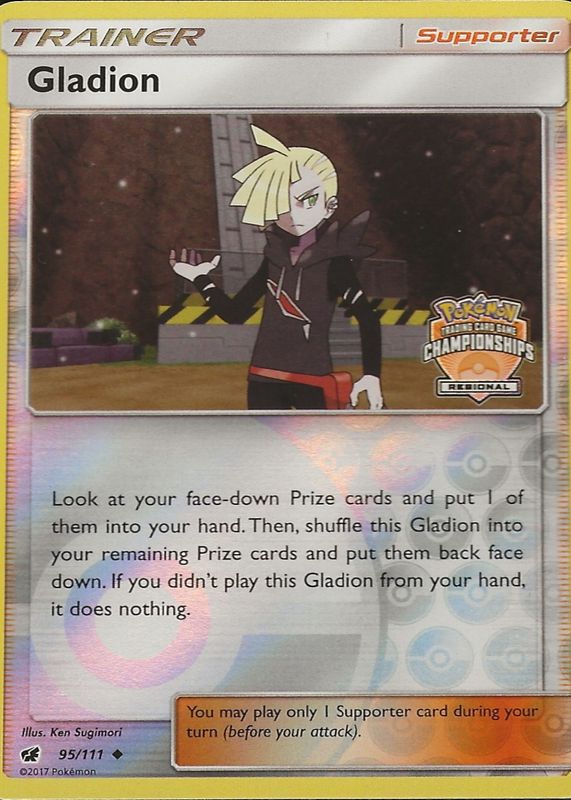 2017 Sun & Moon: Crimson Invasion #095/111 Promo (Regional Championships)