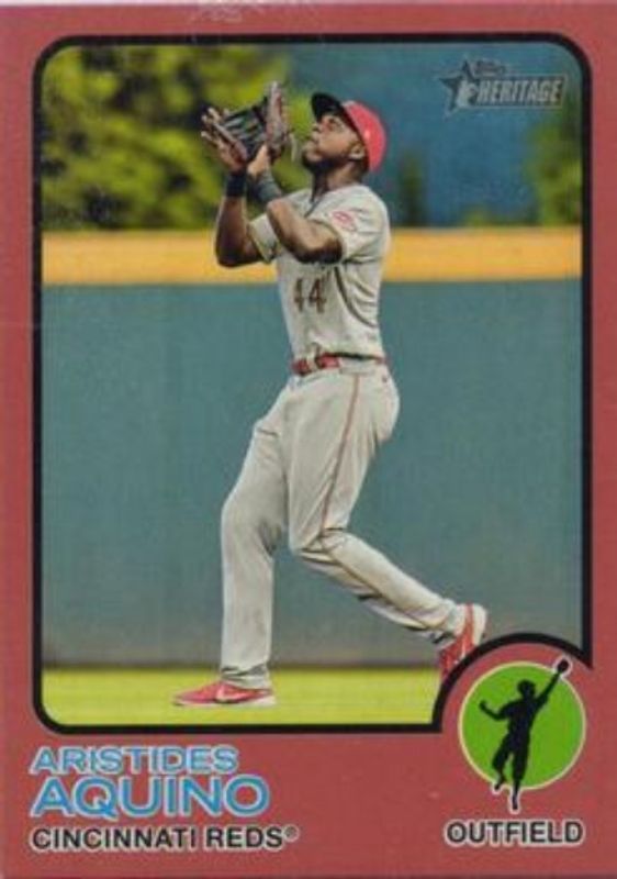 2022 Topps Heritage #420 Red Border