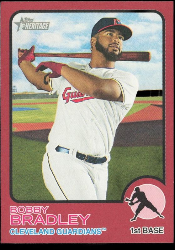 2022 Topps Heritage #253 Red Border