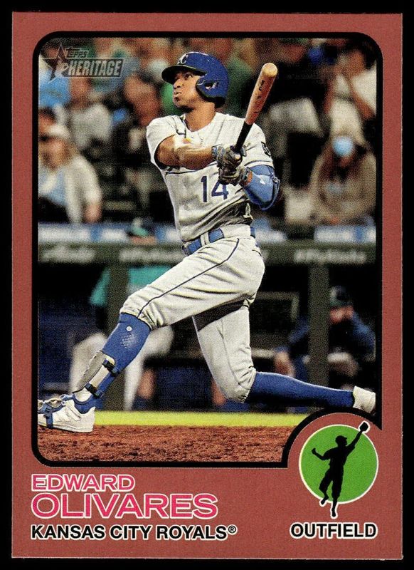 2022 Topps Heritage #436 Red Border