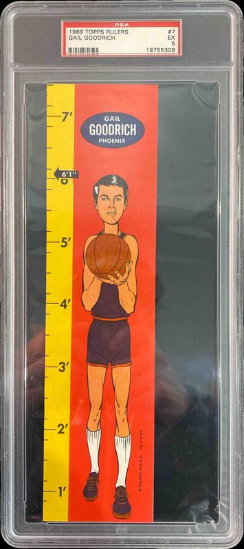 1969 Topps #7 Rulers