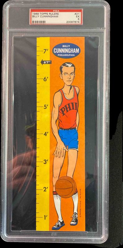 1969 Topps #21 Rulers