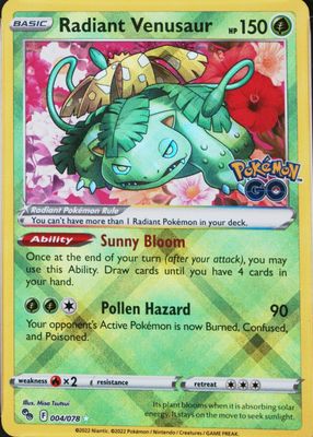 2022 Sword & Shield: Pokemon GO #04/78 Holo