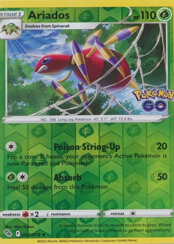 2022 Sword & Shield: Pokemon GO #07/78 Base
