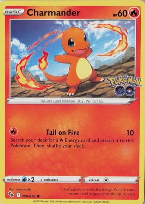 2022 Sword & Shield: Pokemon GO #08/78 Base