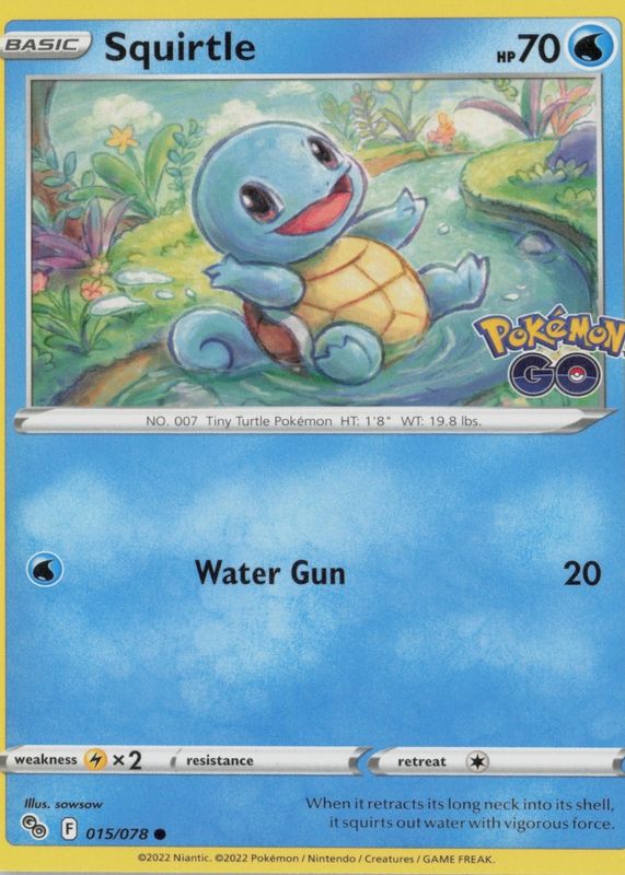 2022 Sword & Shield: Pokemon GO #15/78 Base